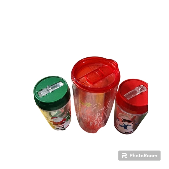 Christmas Tumblers Set of 4 - Picture 5 of 6